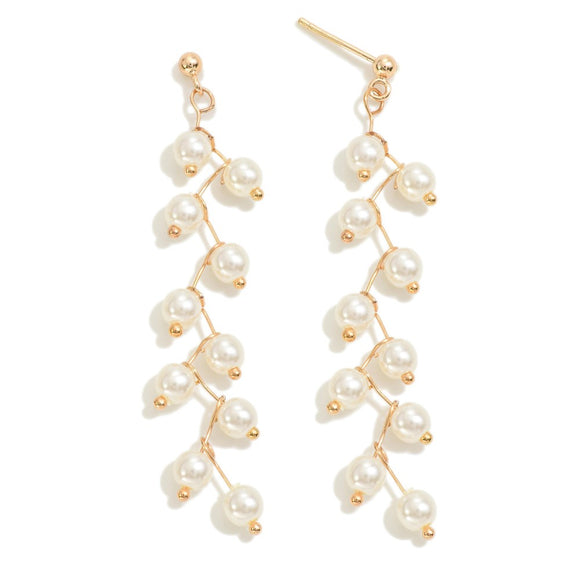 Pearl Waterfall Earrings