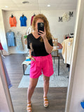 Hot Pink Shorts
