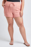 Gauze Shorts : Rose