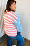 Stars & Stripes Oversized Sweater