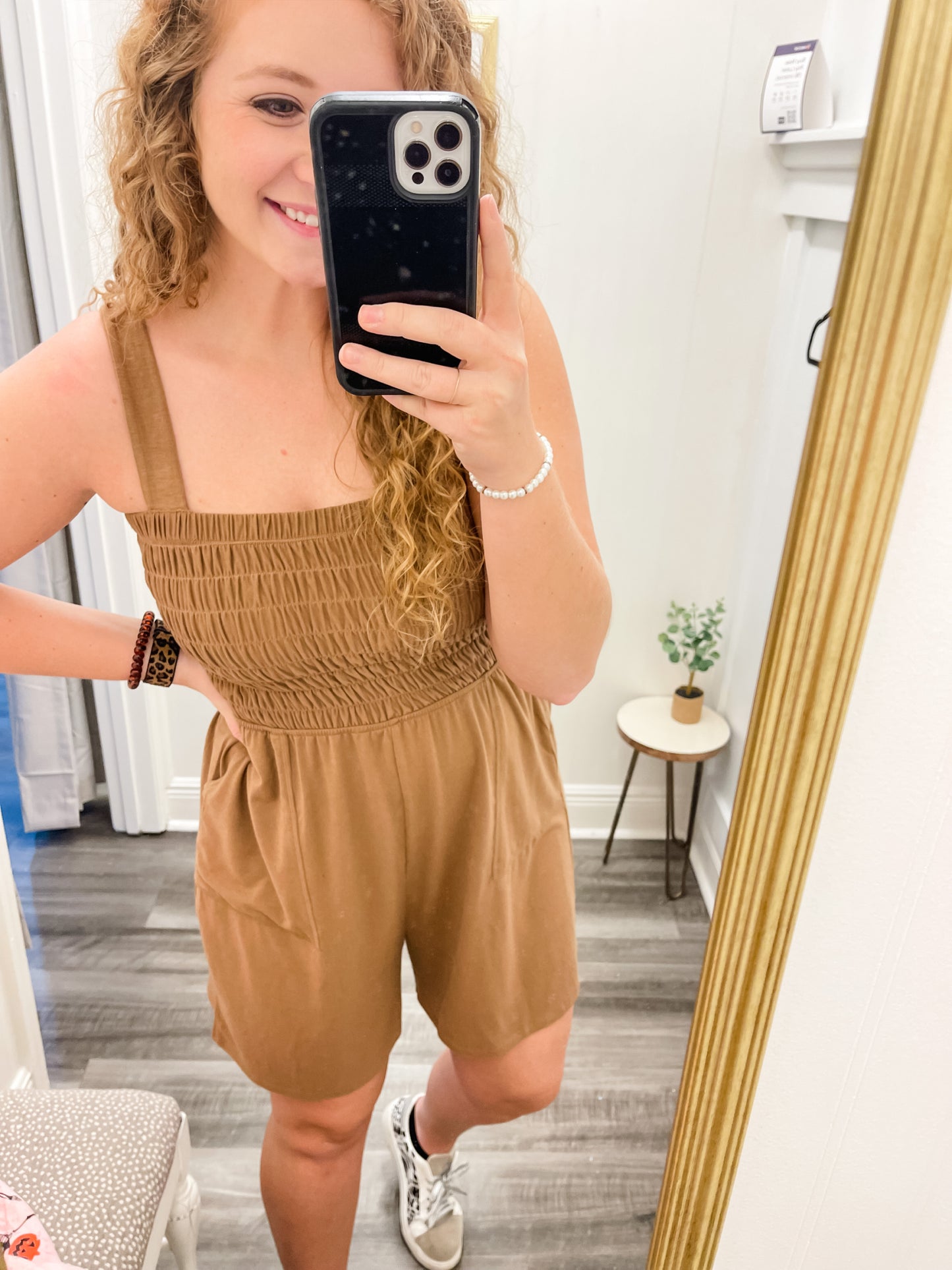 Smocked Romper